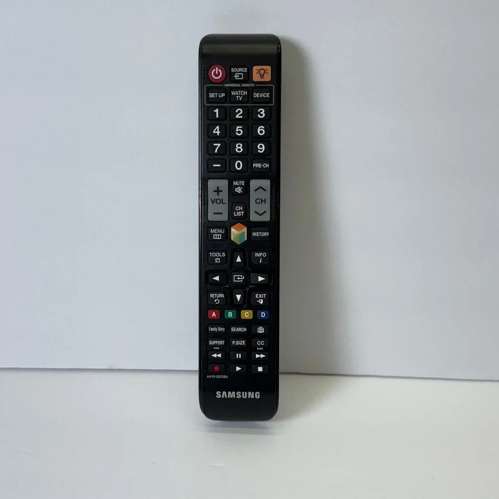 Samsung Remote Control AA59-00580A Smart Hub Plastic Black Solid English SEO